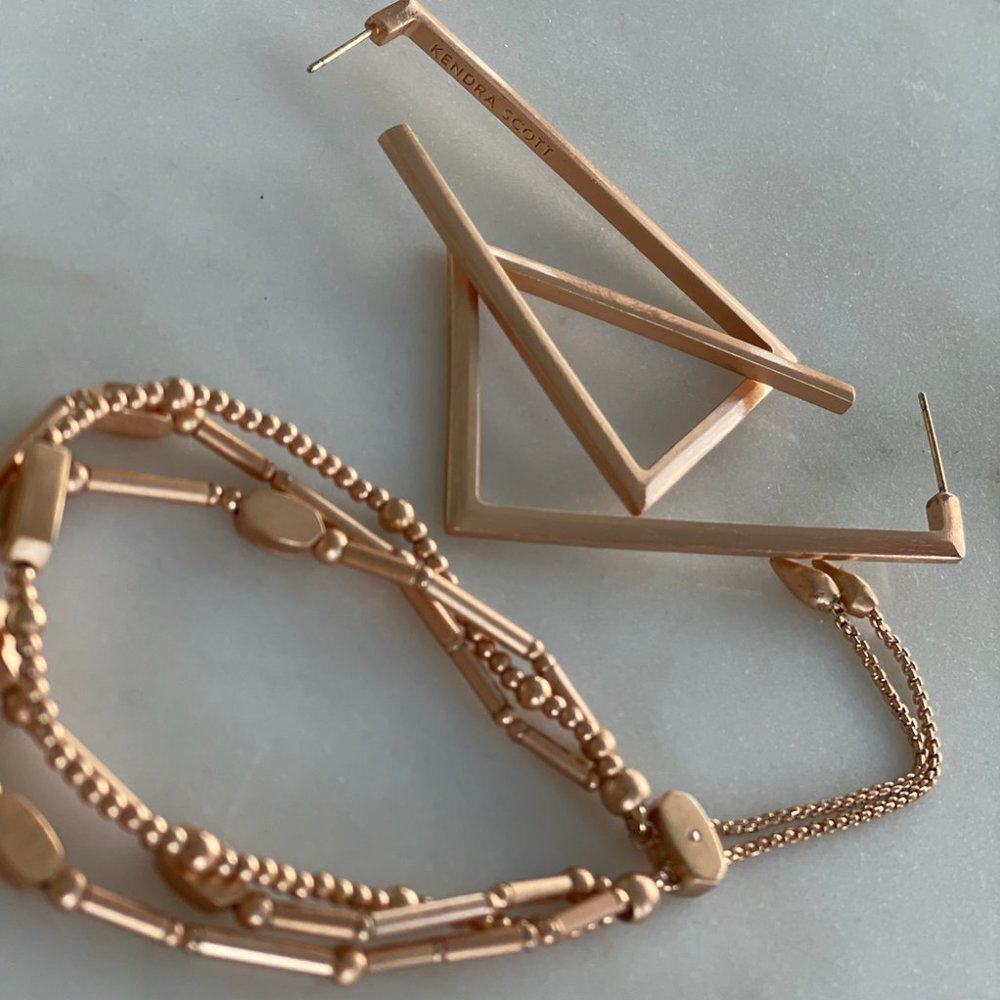 Kendra Scott Easton Hoop Earrings View 4